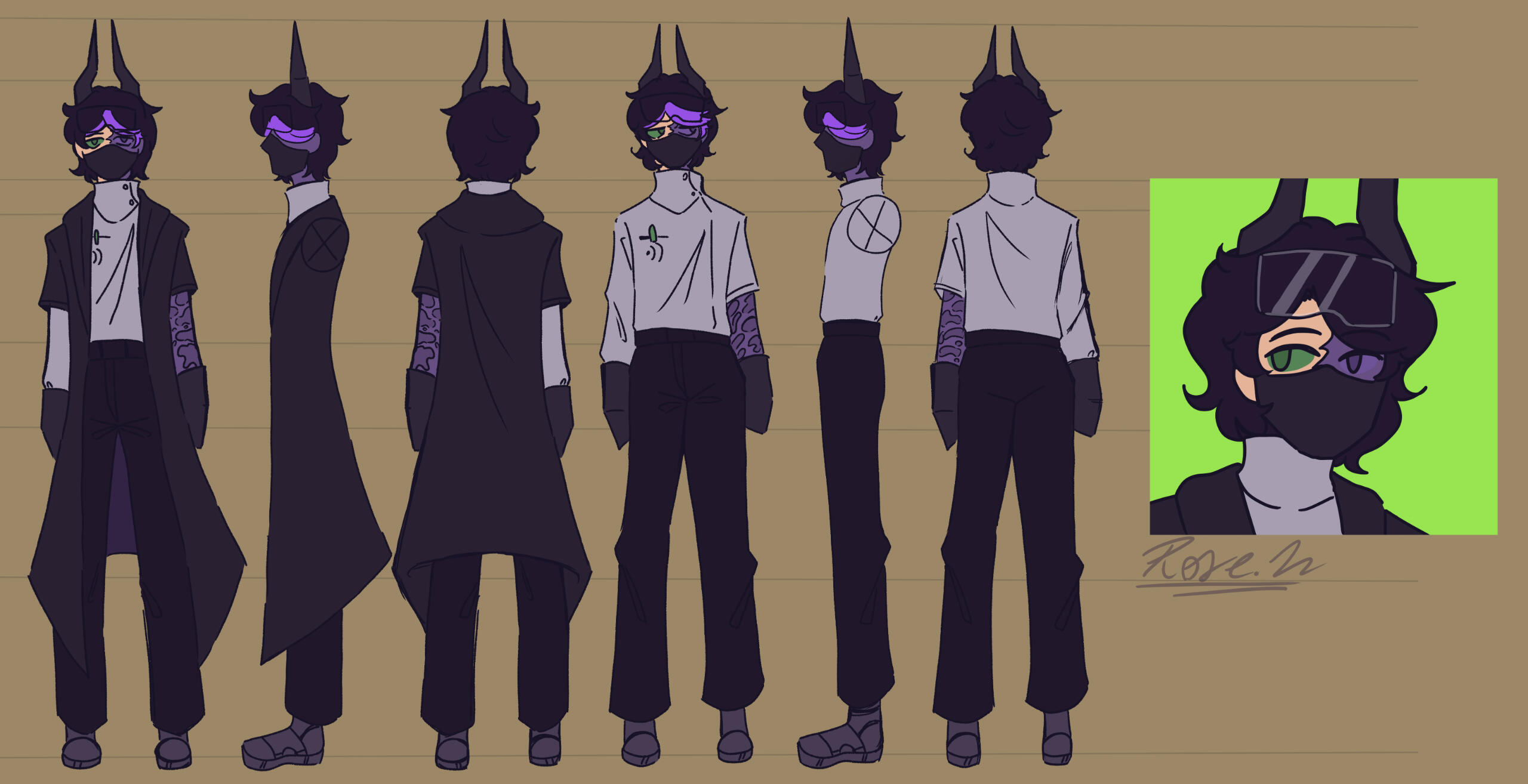 Rose Character Page 1